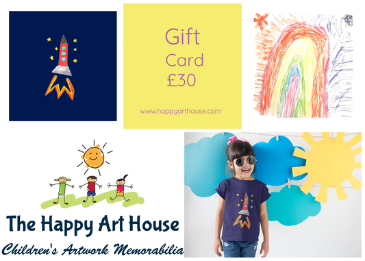 Happy Art House Gift Card - Satin & Sox