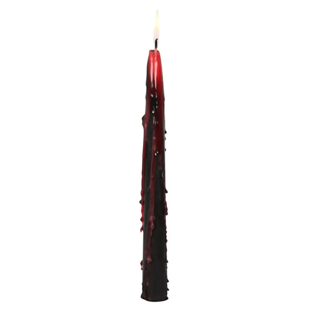 Set of 8 Vampire Blood Taper Candles - Image #1