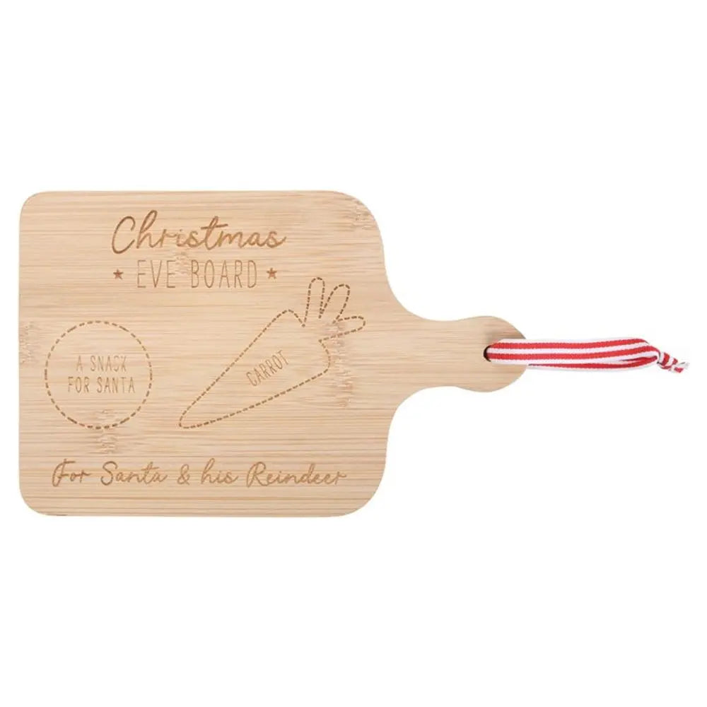 Wooden Christmas Eve Serving Board - Image #1