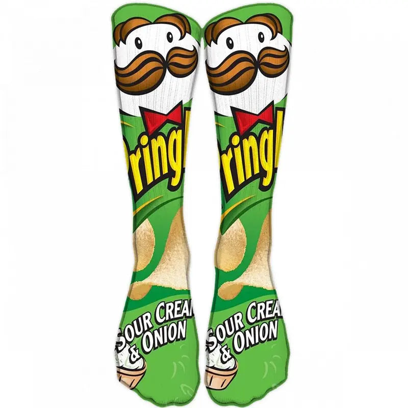 Silly Socks Pringles Doritos - Satin & Sox