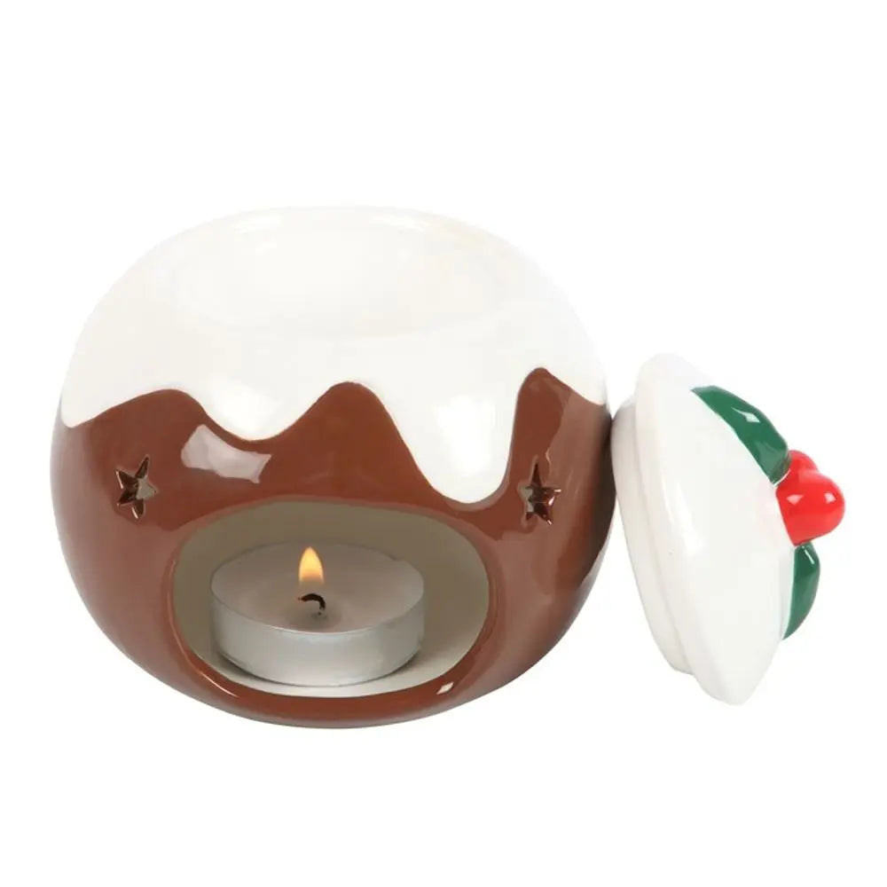 Christmas Pudding Oil Burner - Satin & Sox