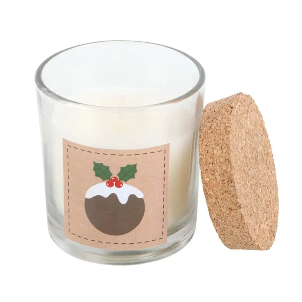 Christmas Pudding Candle - Satin & Sox