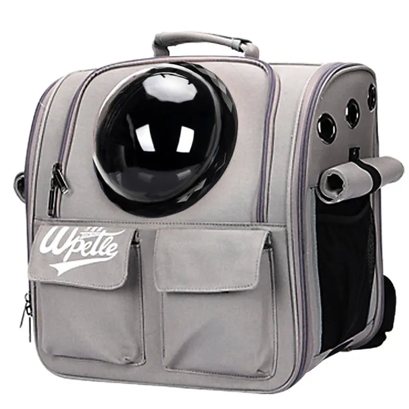 Cat Bag Canvas Pet Backpack - Satin & Sox