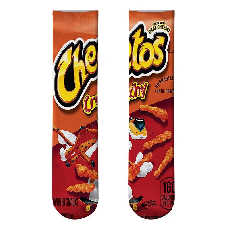 Silly Socks Pringles Doritos - Satin & Sox