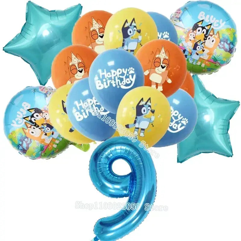 Bluey Party Decorations - Satin & Sox