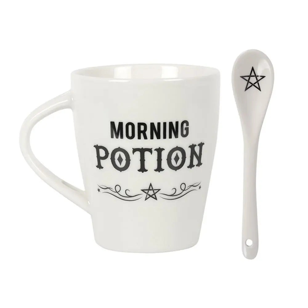 Morning Potion Mug and Spoon Set - Satin & Sox