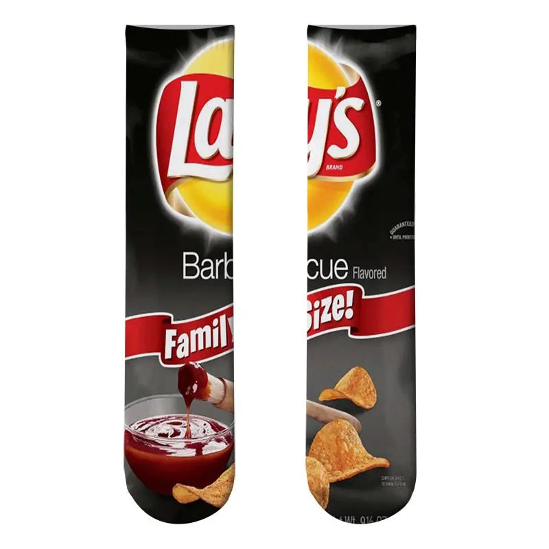 Silly Socks Pringles Doritos - Satin & Sox