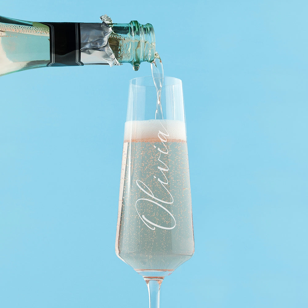 Personalised Champagne Flute