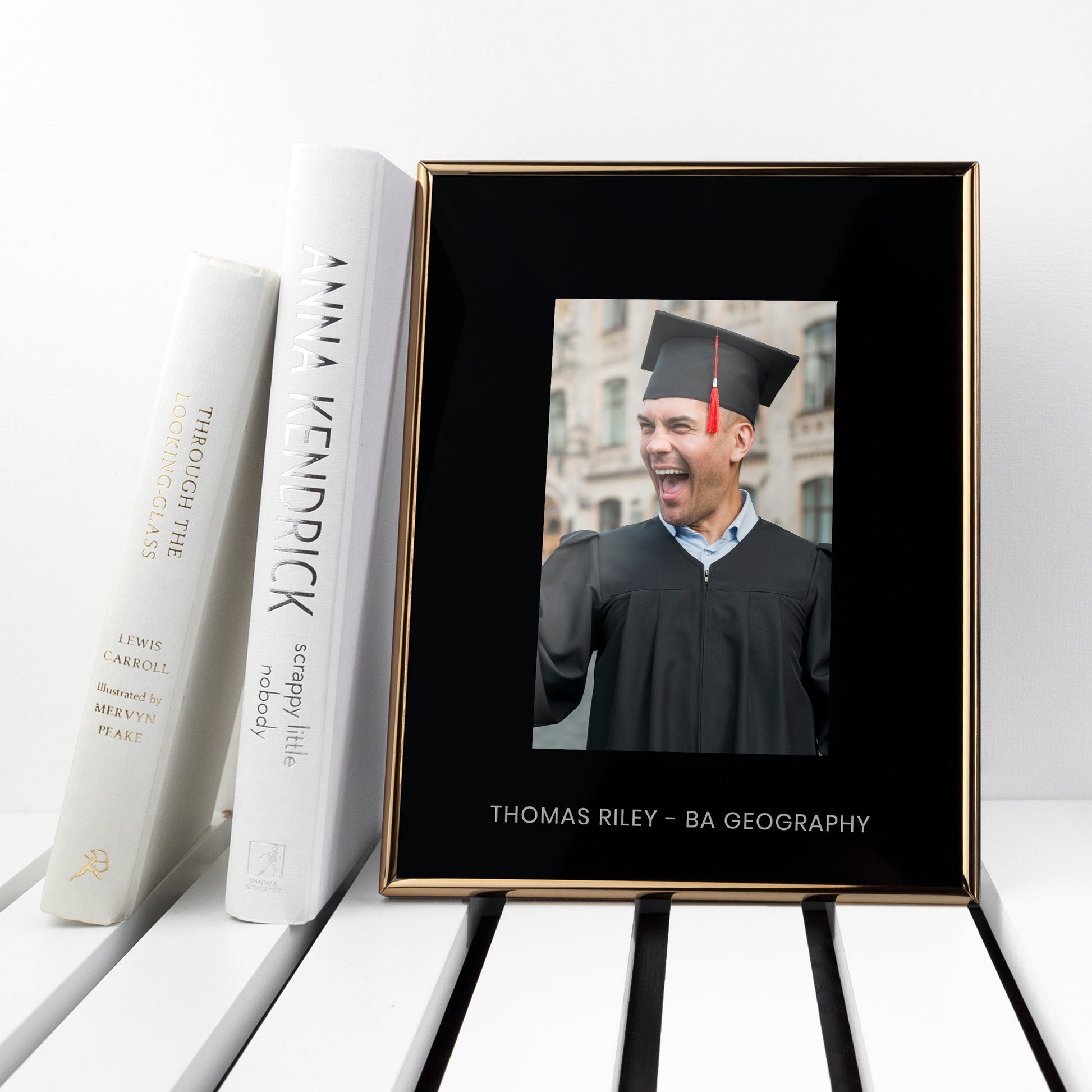 Personalised Graduation Photo Frame - Satin & Sox