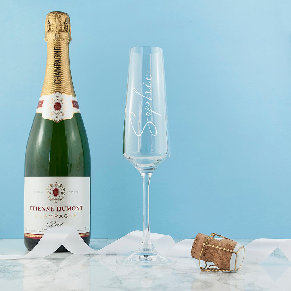 Personalised Champagne Flute