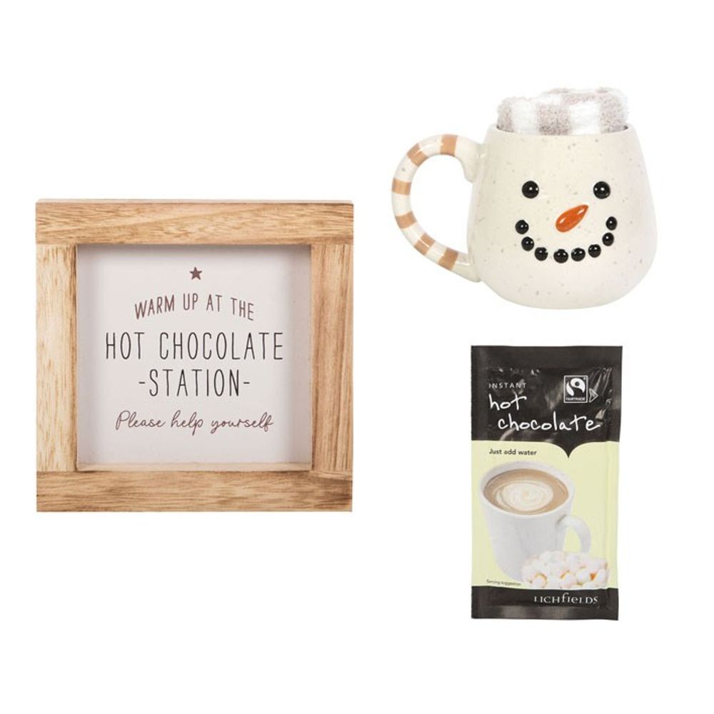 Christmas Hot Chocolate Gift Set - Satin & Sox