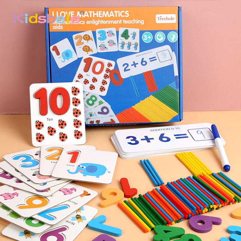 Montessori Mathematics Set - Satin & Sox