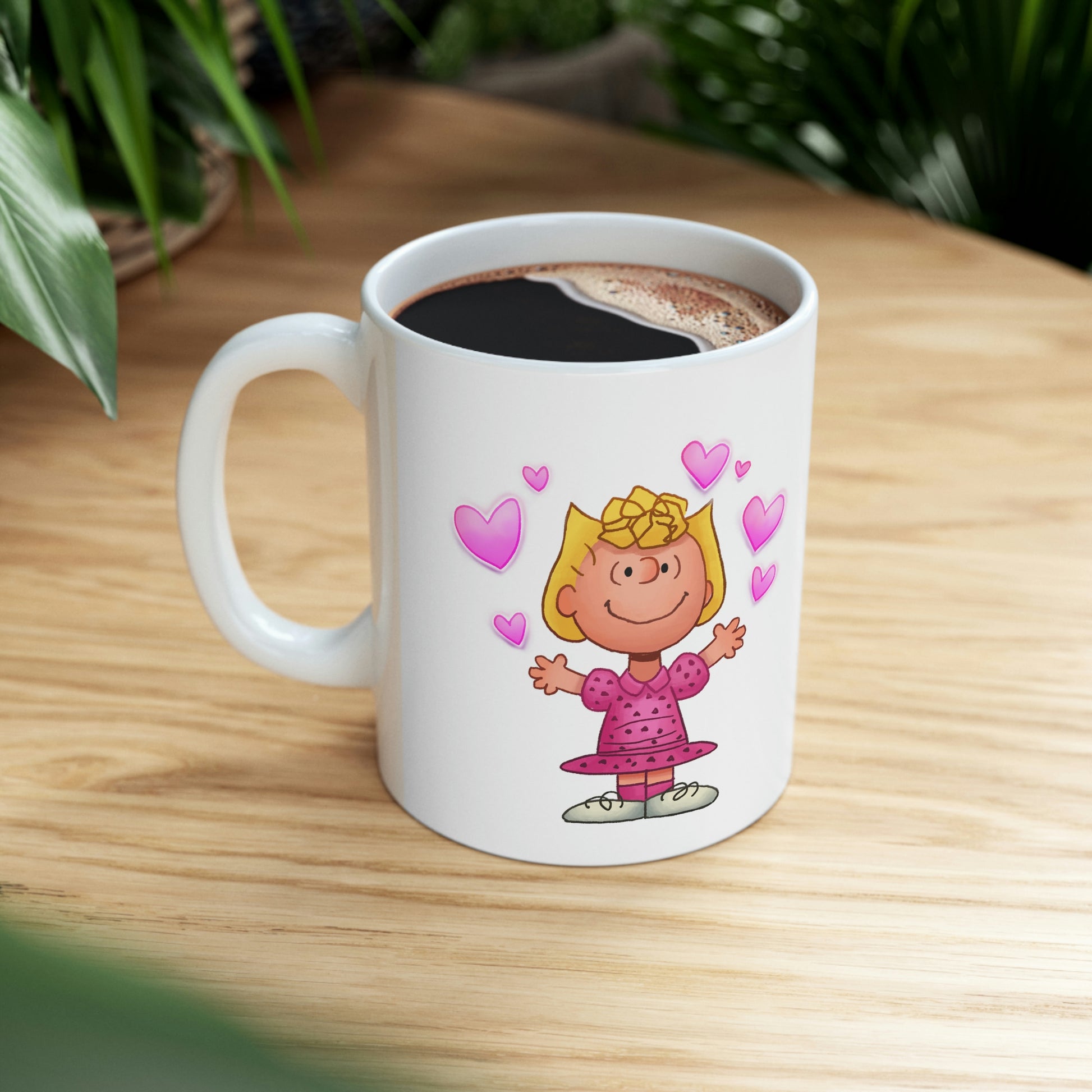 Sally Brown I could not care less Ceramic Mug 11oz - Satin & Sox