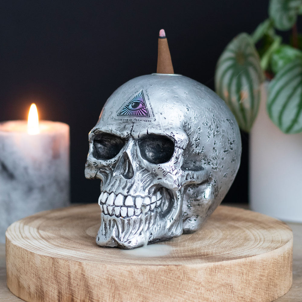 Skull Incense Burner - Satin & Sox