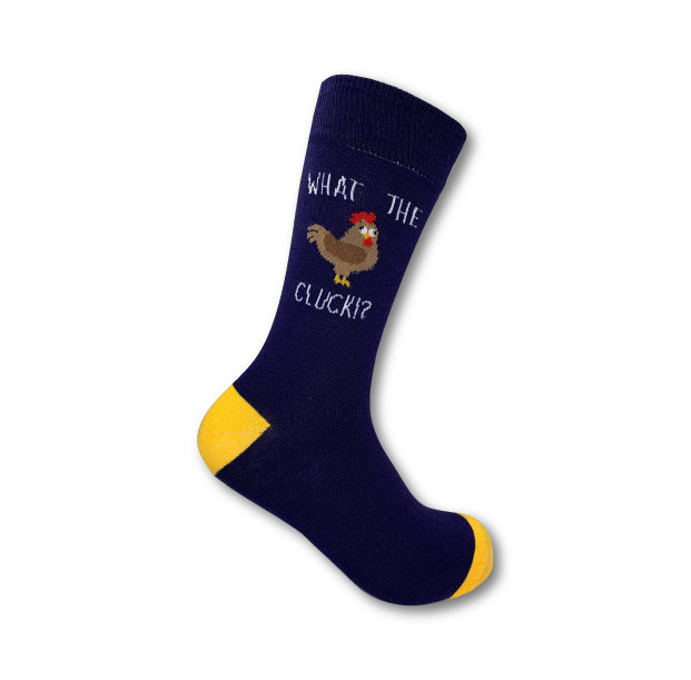 Urban Eccentrics Adult Novelty What The Cluck Socks - Satin & Sox