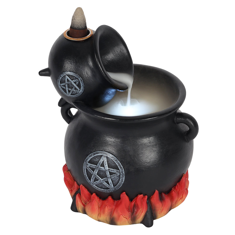 Pouring Cauldron Incense Holder - Satin & Sox