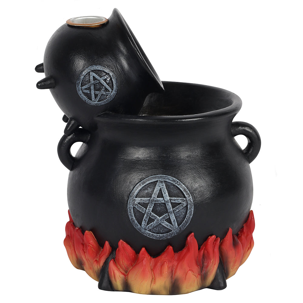 Pouring Cauldron Incense Holder - Satin & Sox