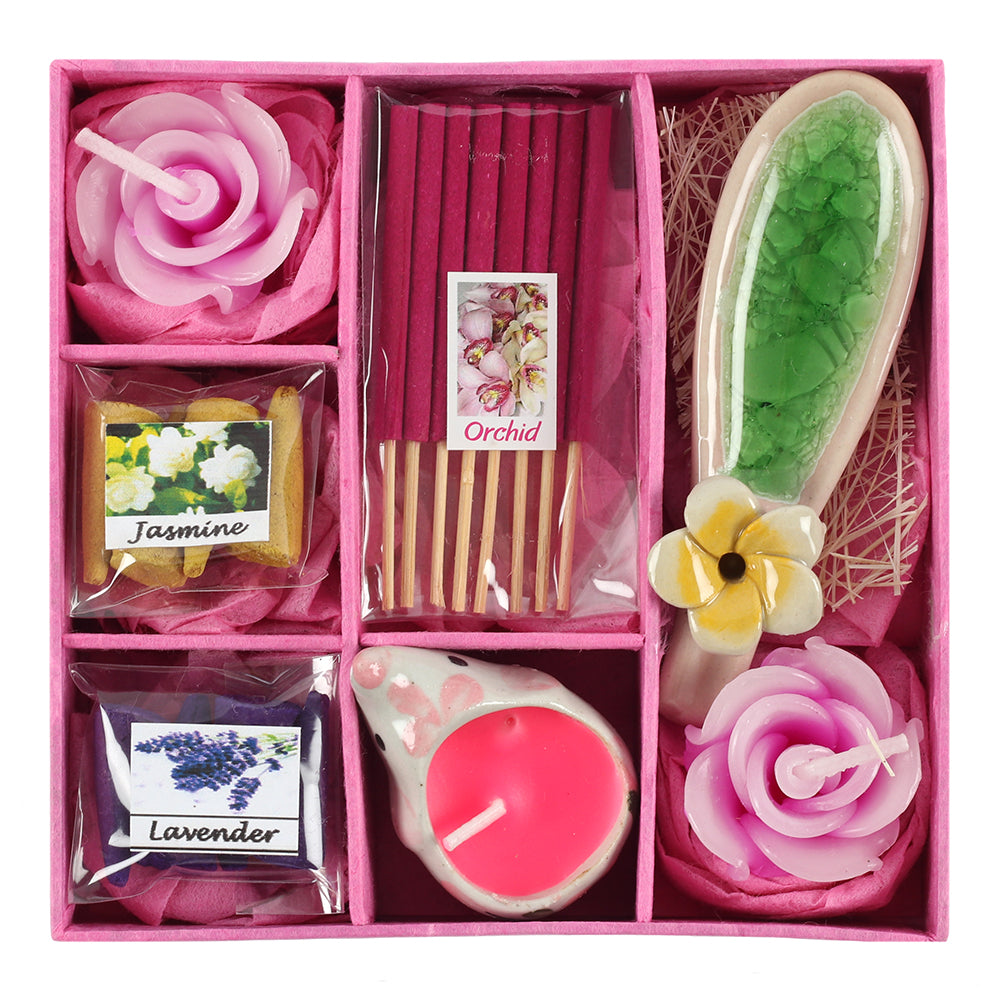 Pink Incense Gift Set - Satin & Sox