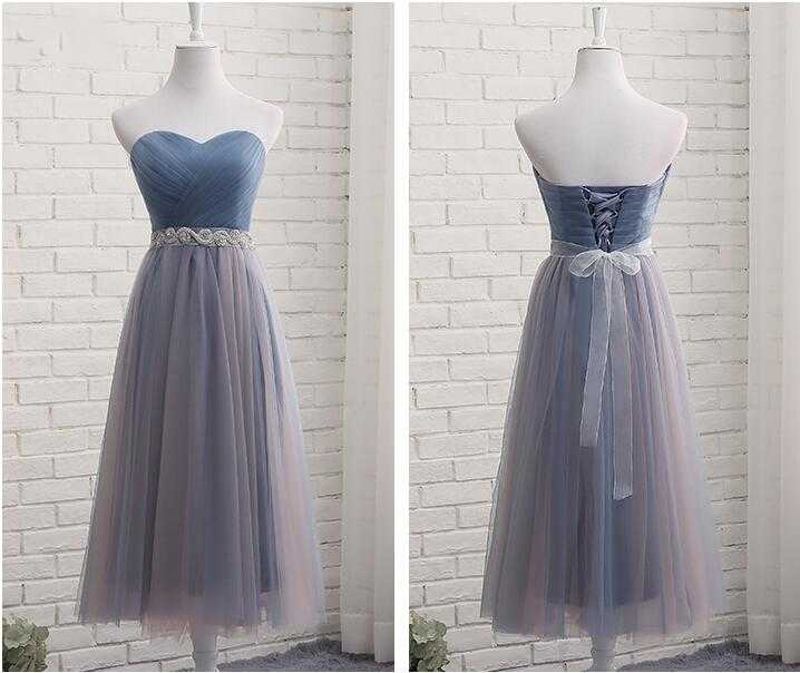 Chiffon Belted Bridesmaid Dress - Made to Order - Satin & Sox