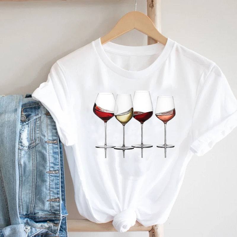 Classic White T-shirt With Design