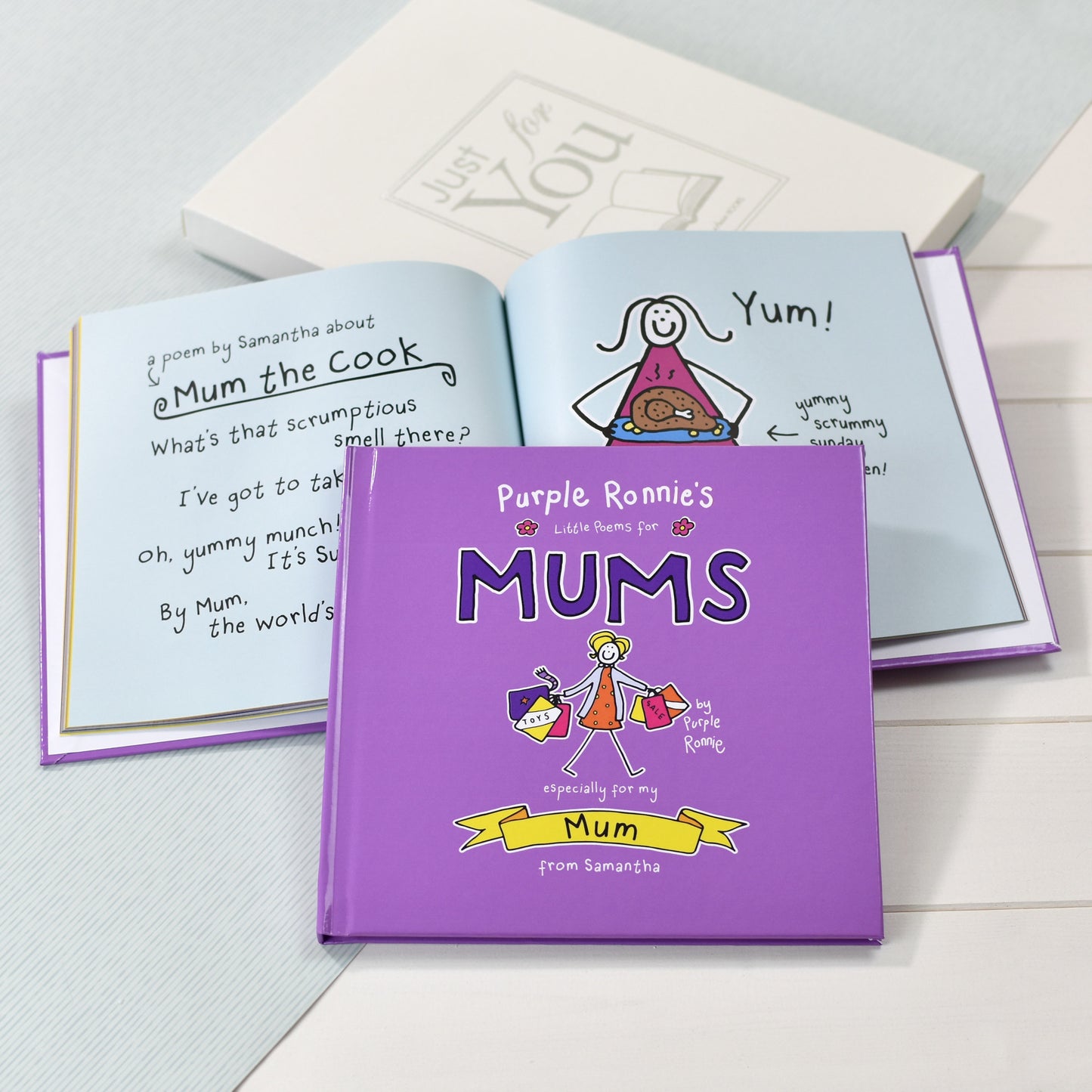 Purple Ronnie's Little Poems for Mums - Satin & Sox