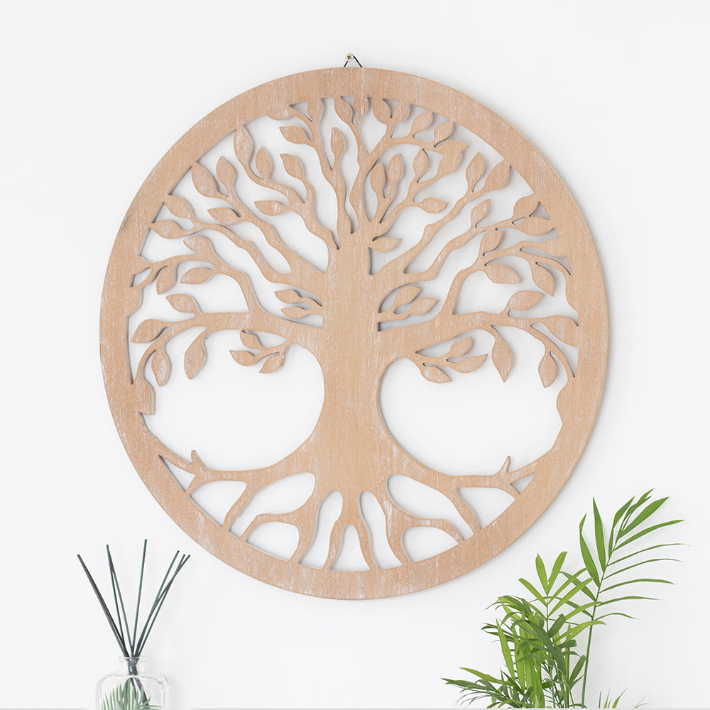 Large Tree Of Life Wall Decoration - Satin & Sox