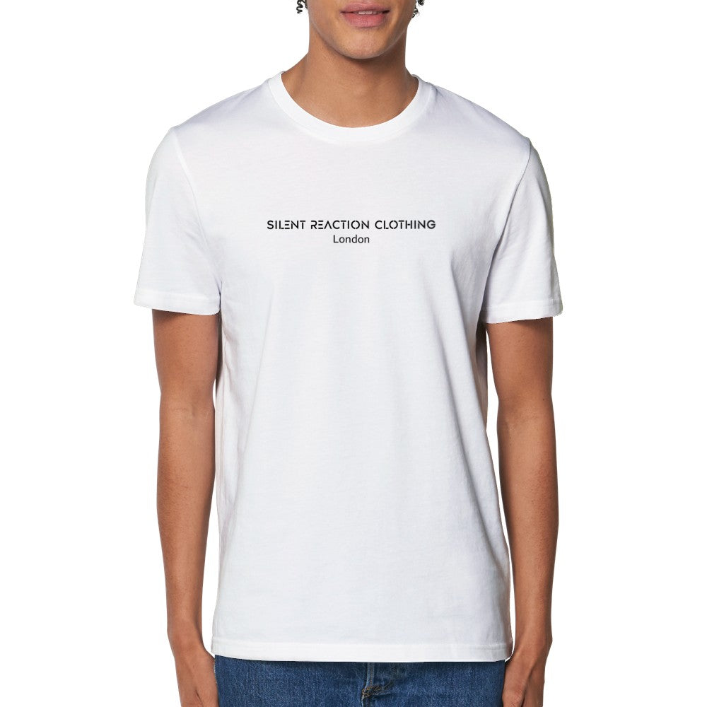 Silent Reaction Clothing London Organic Cotton Unisex Crewneck T-shirt - Satin & Sox