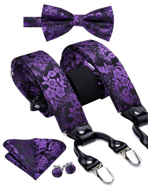 Men's Bow Tie and Braces Set