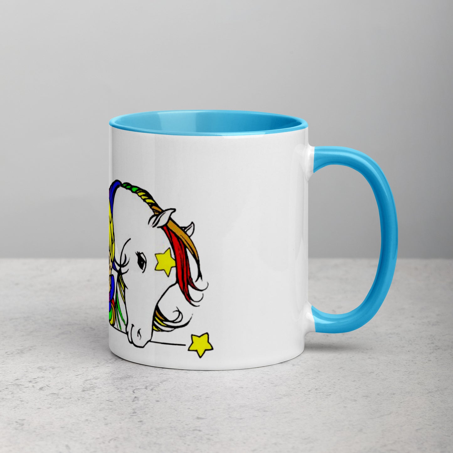 Rainbow Bright Ceramic Mug